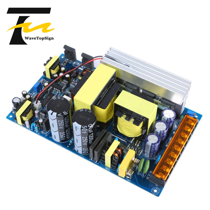 WaveTopSign DC 조정 전압 조절식 고전력 스위칭 전원 공급 장치, 출력 VDC 70V 80V 110V 150V 입력 AC220V, 1200W