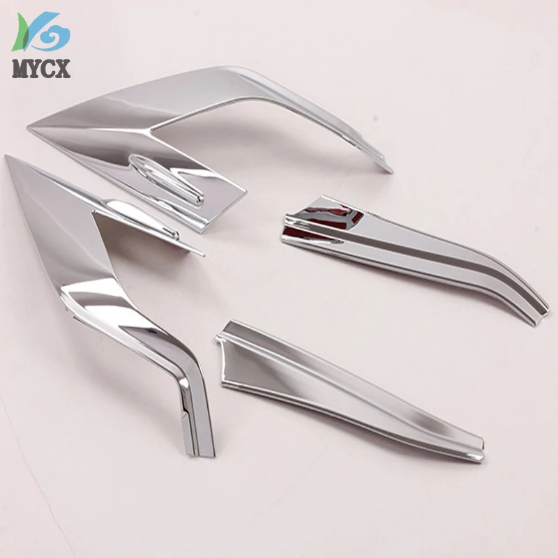 

For Toyota Rav4 Rav 4 2019-2020 ABS Chrome Taillamp Cover Trim Rear Lamp Light Decoration Sticker Accessories Car Styling