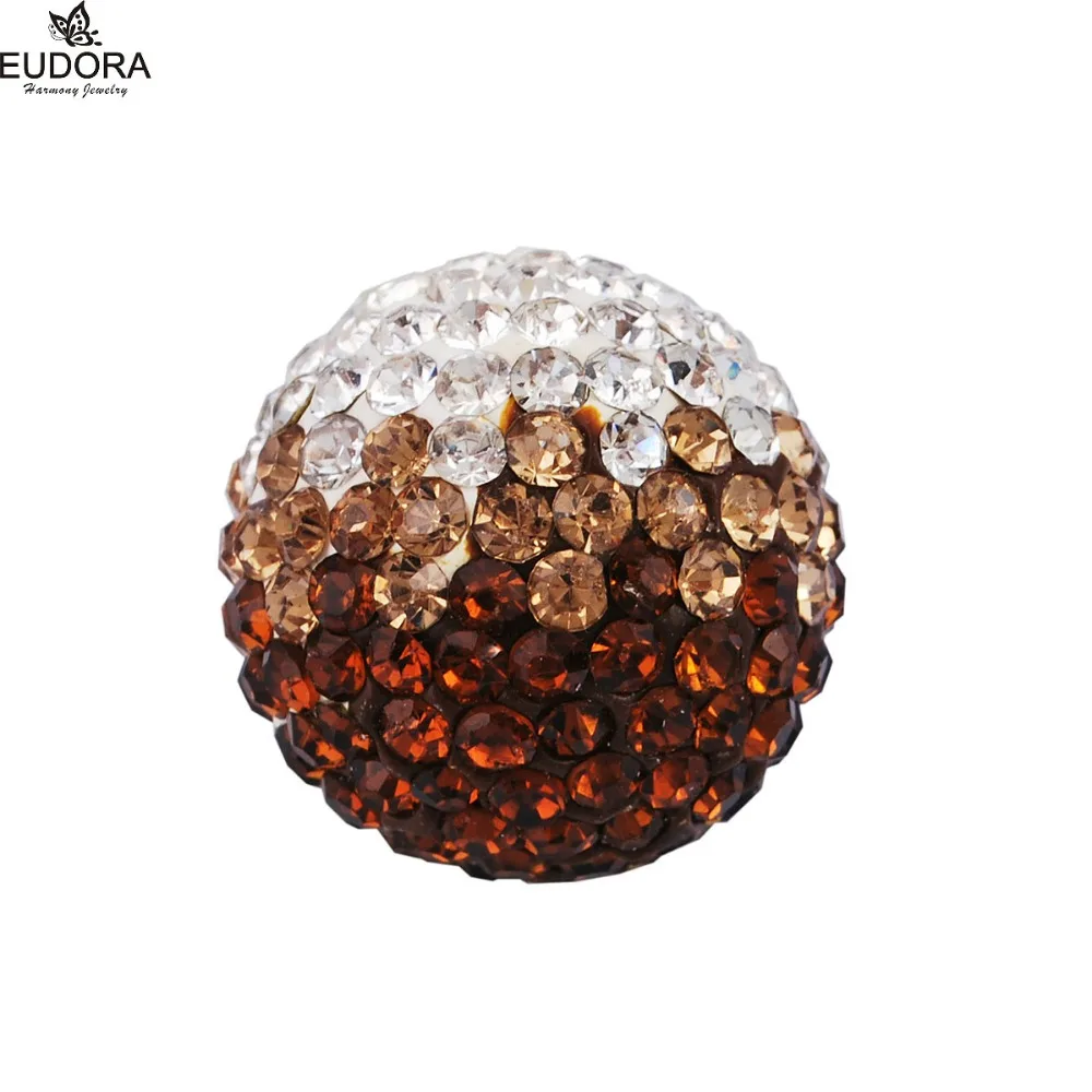 Eudora 16mm Crystal Chime Ball Angel Caller Harmony Mexican Bola Belly Bola fit For 16 mm Locket Cage Pendant /Earring Jewelry