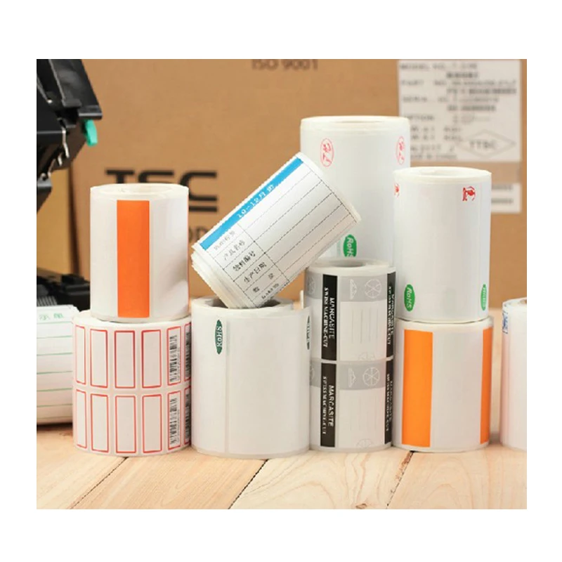 

Roller Paper Vinyl Sticker , Custom Barcode Stickers Roll , Waterproof Logo Sticker Vinyl