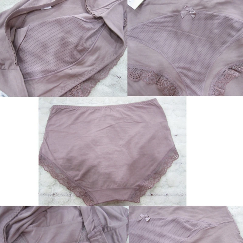 YAVO SOSO High Quality Lingeries Briefs Women Breathable Underwear 16 Colors Plus Size 6XL  Lace Modal Big Size Women\'s Panties