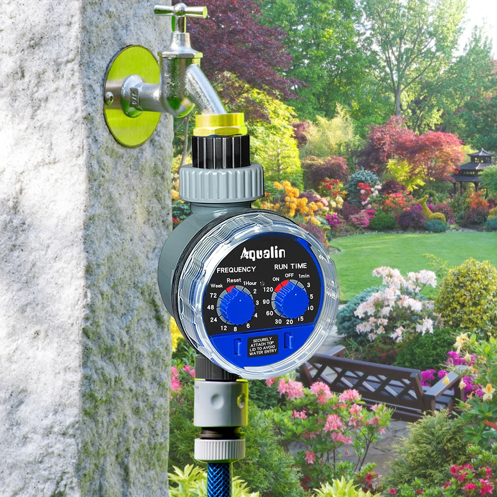 Minuterie automatique pour robinet à bille, système de minuterie pour arrosage et Irrigation du jardin, #21025