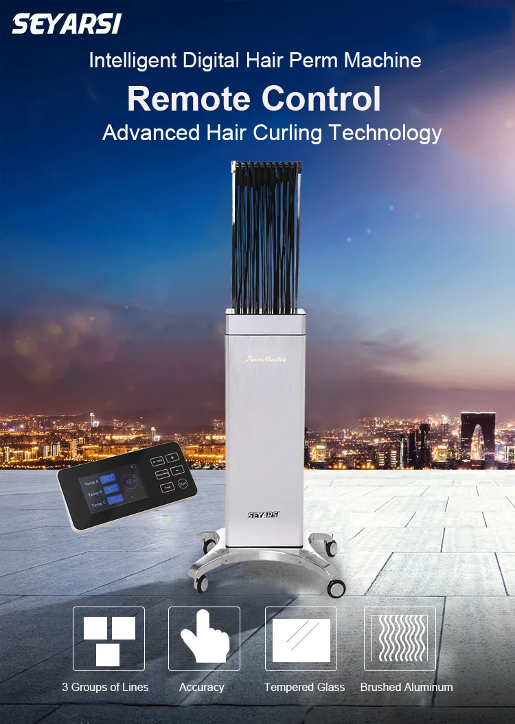 

New 24V hair perm machine, digital hair perm machine, salon machine, Advanced Version, silver color