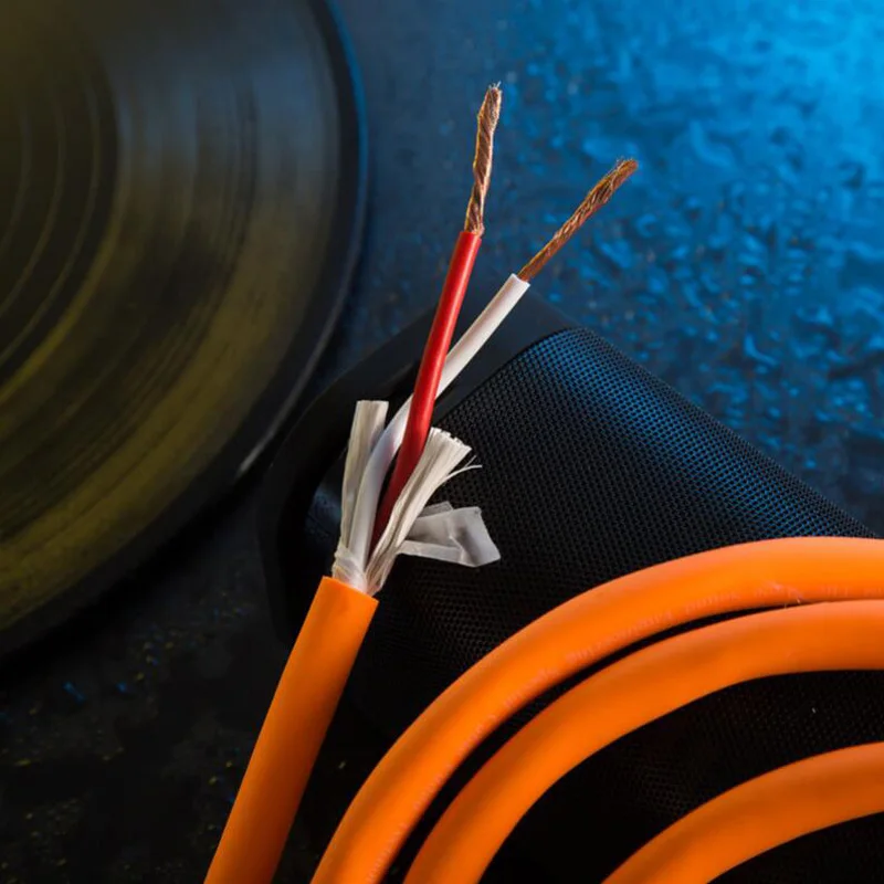 스피커용 DIY 은도금 구리 HIFI 오디오 케이블 와이어 - FD-S210 S220