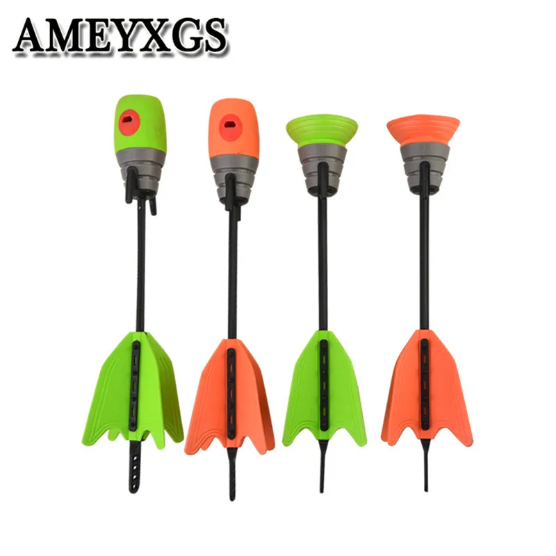 

6Pcs EVA Sponge Sucker Arrows Archery Whistle Arrow Safety Sponge Arrowhead For Kids Children Shooting Practice Game Accessories