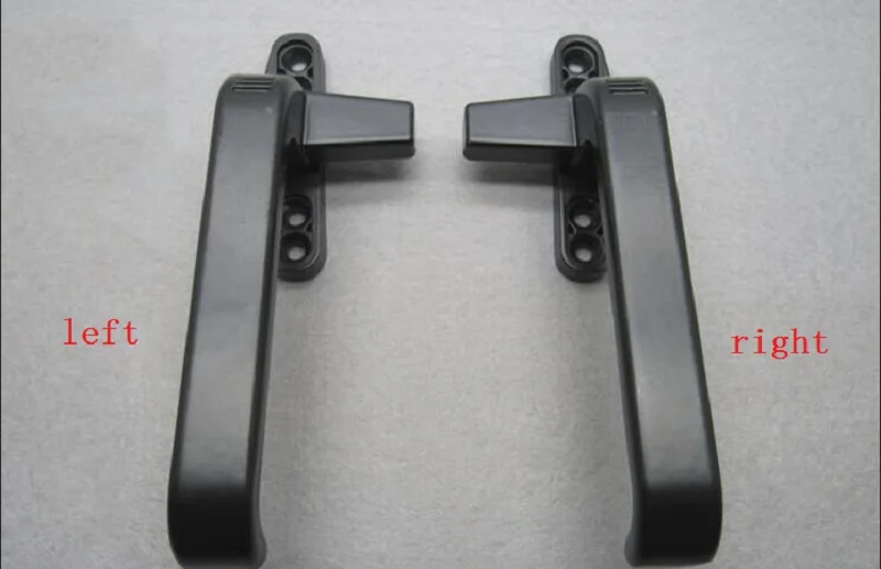 Aluminum push window handle inside door lock handle image 2