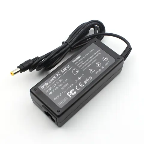 ใหม่19V 3.42A 65W 5.5*1.7มม.อะแดปเตอร์ AC สำหรับ ACER Gateway MS2285 MS2274 NV78 CPA09-A065N1 A065R035L a11-065N1A แล็ปท็อปชาร์จ