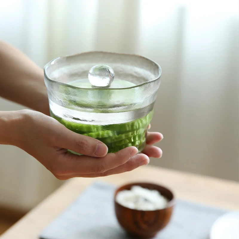 Nhật Bản Thủy Tinh Dày Món Dưa Muối Xe Tăng Hạng Nặng Dưa Muối Hũ Dưa Ternips Babbage Chai Kim Chi Lon Dưa Chuột Muối Cà Rốt, Đựng Dụng Cụ