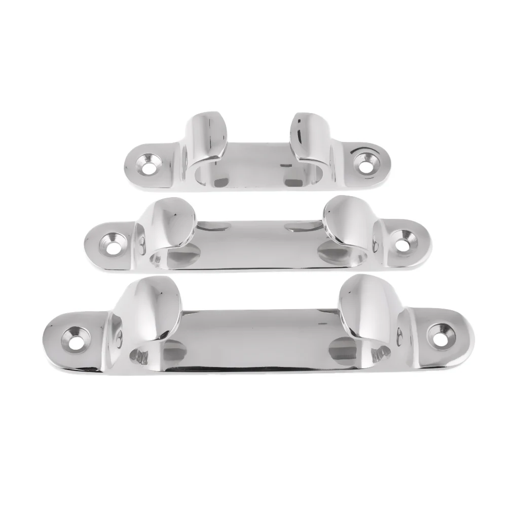 Straight Fairlead High Quality 316 Stainless Steel Marine Sailing Boat Deck Cleat Bow Chock Marin grade surface polishing