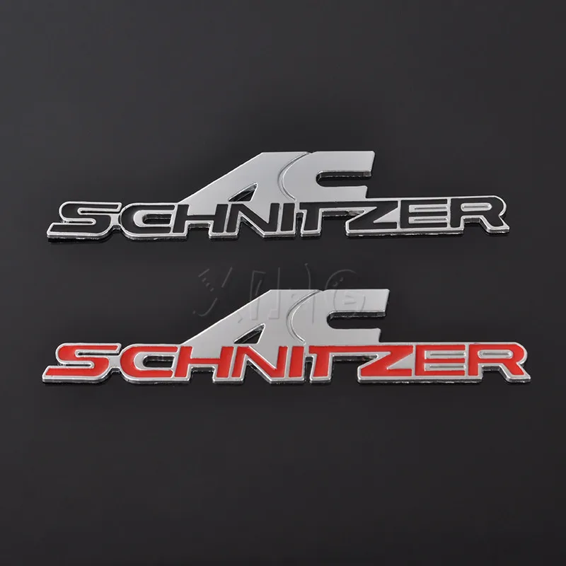 Car Sticker Emblem Auto Badge Metal Decal For BMW AC SCHNITZER M 3 5 E46 E39 E36 E60 E90 E39 X1 X3 X5 X6 Performance Car Styling