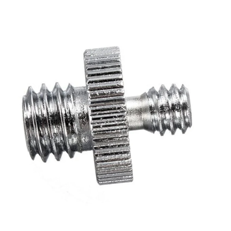 1 ชิ้นอุปกรณ์เสริมกล้อง 1/4 "ถึง 3/8" ชาย Threaded โลหะสกรูสำหรับขาตั้งกล้องขาตั้งกล้อง DSLR อุปกรณ์เสริม SLR