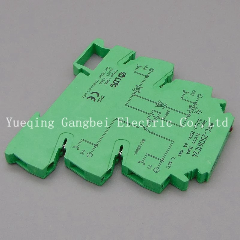 MRC-25D61C24 24V DC وحدة التتابع رقيقة جدا لوحة التتابع المتوسطة للإلكترونيات