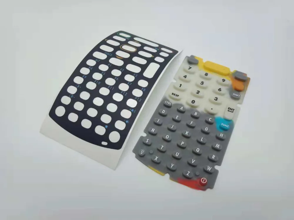 Teclado para Motorola Mc3100 Mc3190 Símbolo Mc3090g Teclado com Sobreposição 48 Teclas