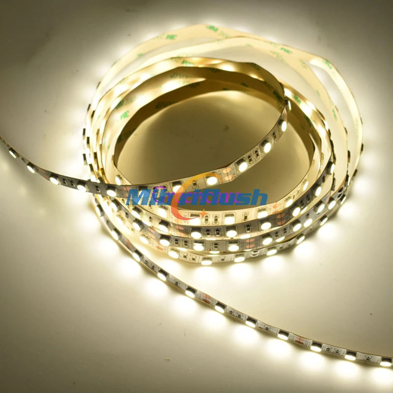 

CRI>80 14.4W/M 21-23LM/led 10MM PCB 12V 60leds/M Color Changing IP20 Non-Waterproof SMD5050 LED Flexible Strip 24Vwarm white/RGB