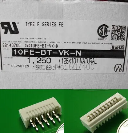 10FE-BT-VK-N Header JST Connectors terminals housings 100% new and original parts