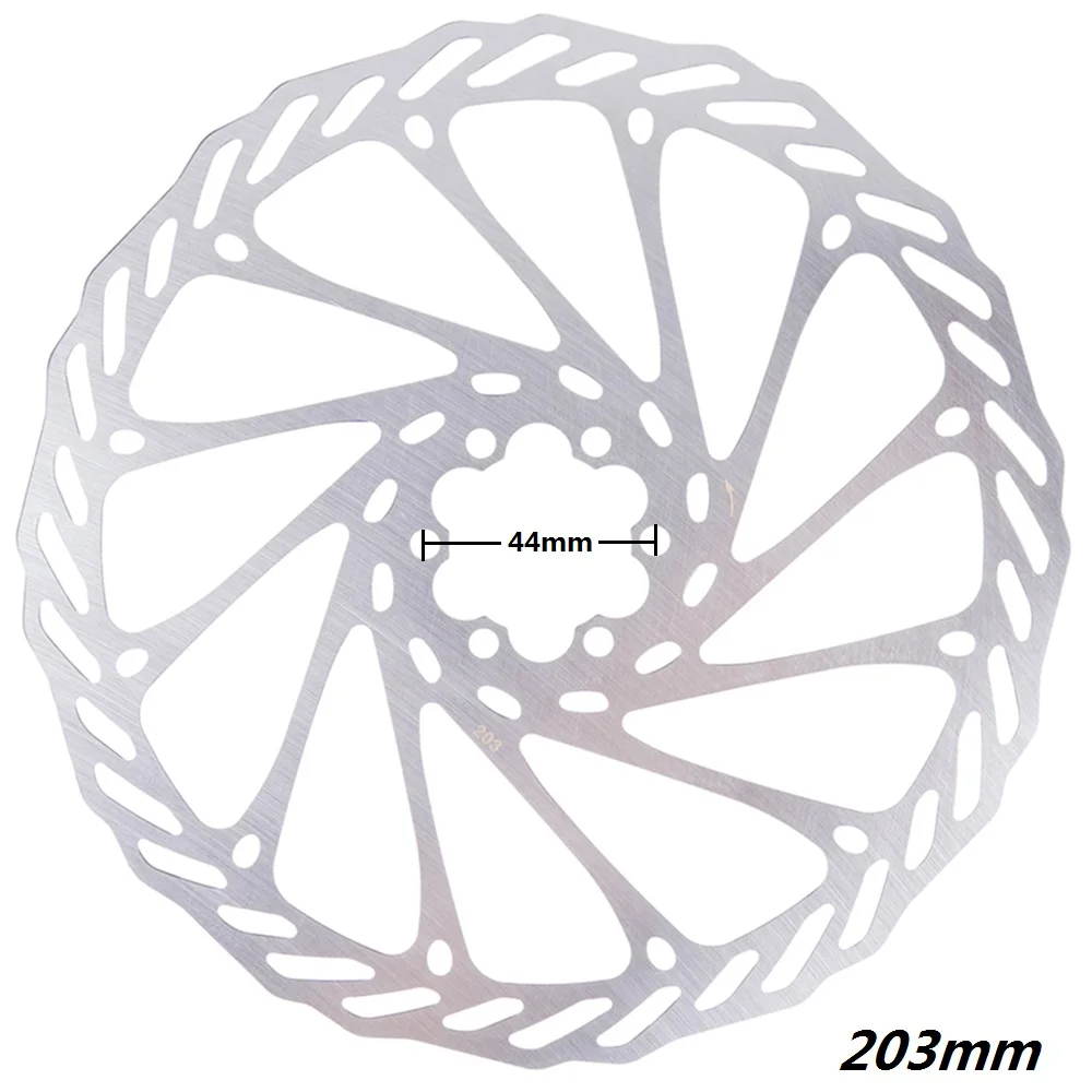 ZTTO Bicycle Disc Brake Rotor 203mm/180mm/160mm/140mm/120mm 6 Inches Stainless Steel Brake Rotors For Mountain Road Bike Parts