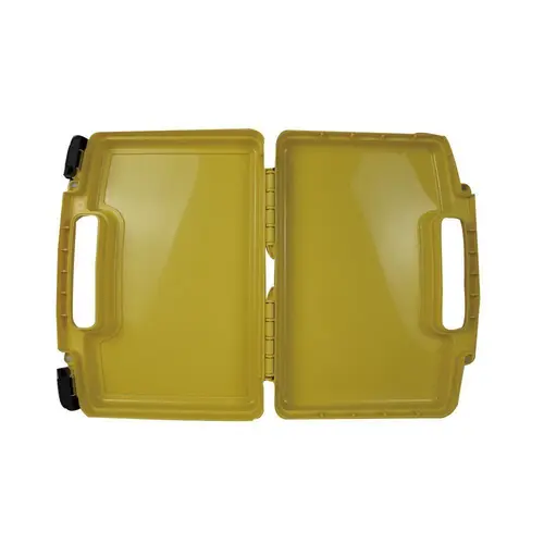 Imagen 2 del producto Aventik-caja de pesca con mosca de 14x11x3,35 pulgadas, con tres espumas de calidad para sujetar moscas, señuelo de pesca