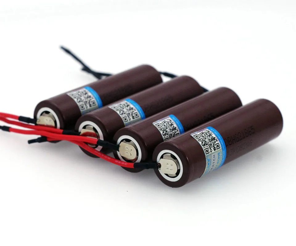 VariCore nowa bateria HG2 18650 3000mAh 18650HG2 3.6V rozładowanie 20A, dedykowane baterie + DIY kabel żelowany krzemionką