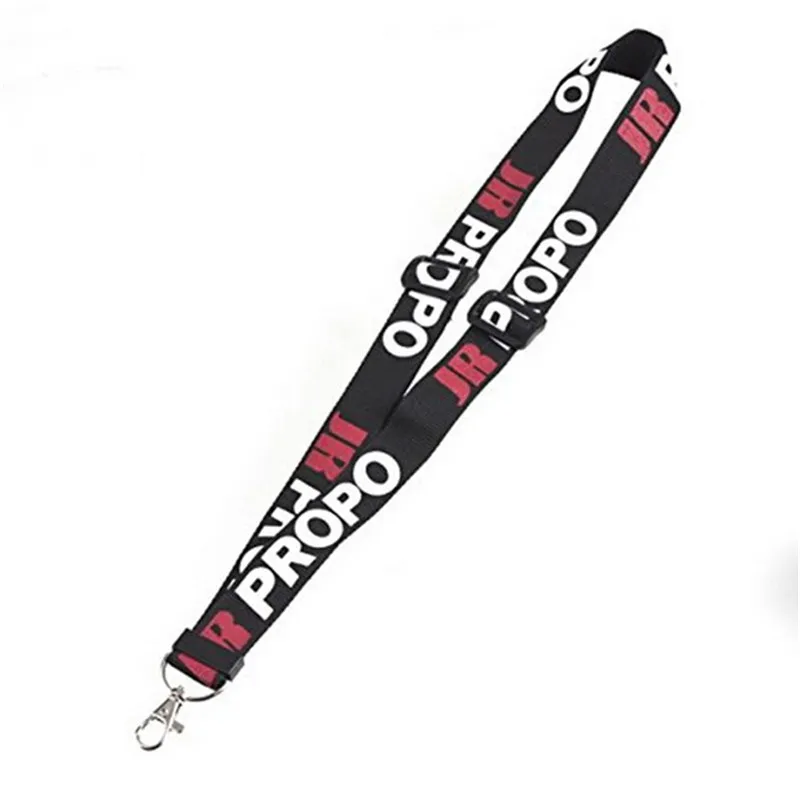 JR PROPO LOGO Neck Strap RC Cintura Trasmettitore Tx Gancio In Metallo gancio Hang BAND tracolla per FS TH9X T6 I6 Radiolink remote