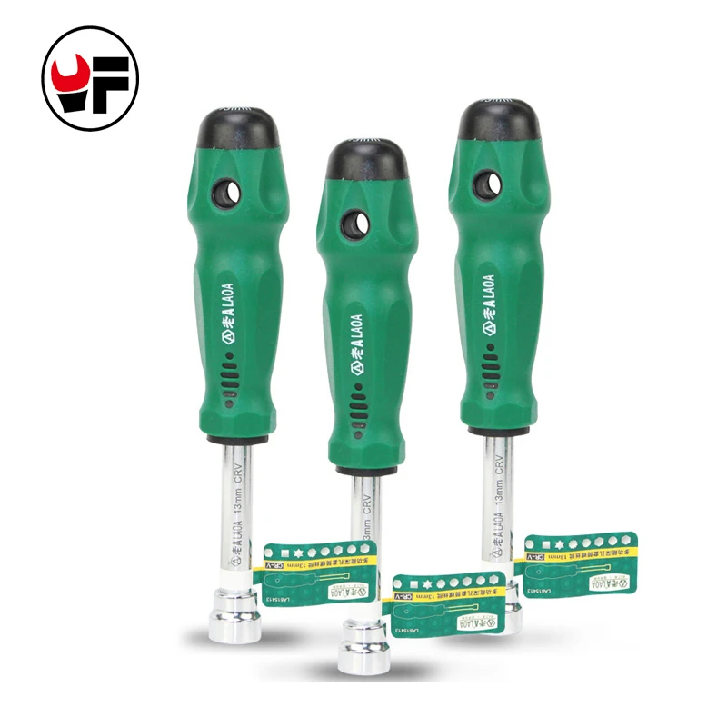 Spline Socket Screwdriver Deep hole Angle 12 plum multi-function outside hexagonal screw driver 6/8/9/10mm DAJ011