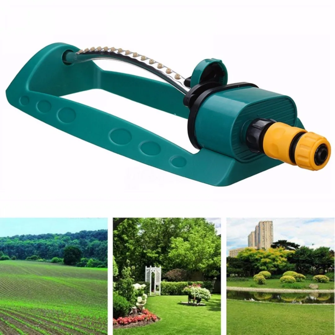 JX-LCLYL Adjustable Alloy Watering Sprinkler Sprayer Oscillating Oscillator Lawn Garden