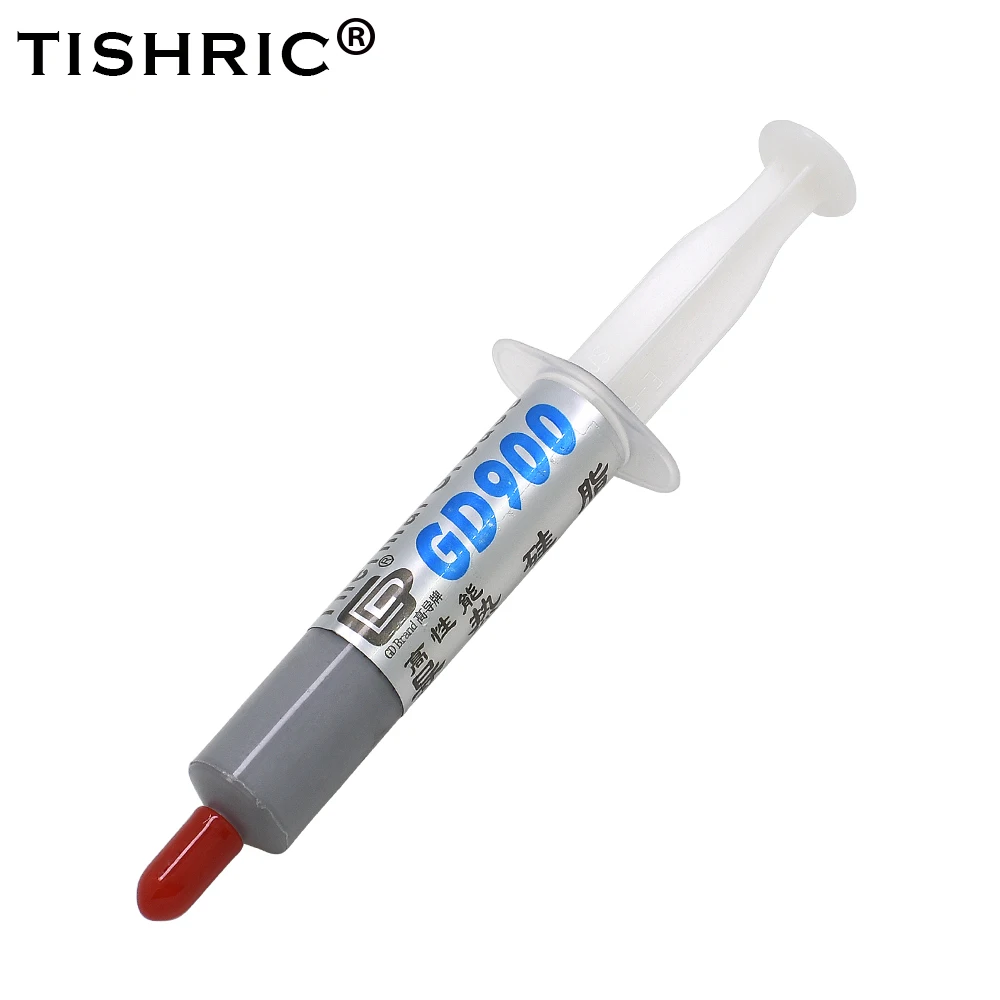 Tishric 7g gd900 열 greast 히트 싱크 열 붙여 넣기 쿨러 프로세서 물 냉각 액체 금속 프로세서 냉각