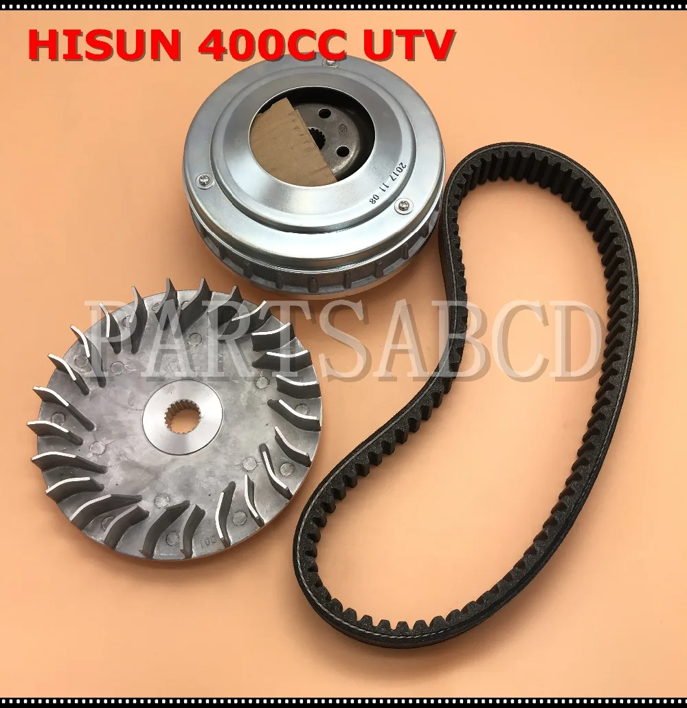 Hisun Massimo 400 400cc HS400 ATV UTV Quad Primary Clutch Assy with Drive Belt