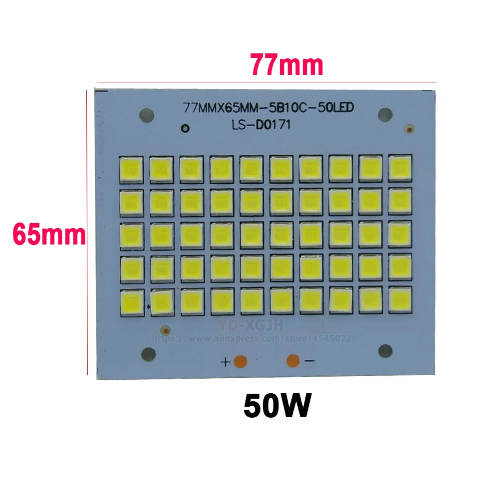 10 W 20 W 30 W 50 W 100 W 150 W 200 W SMD 5054 tablica led 100% pełna power LED reflektor PCB płyta aluminiowa do reflektor led