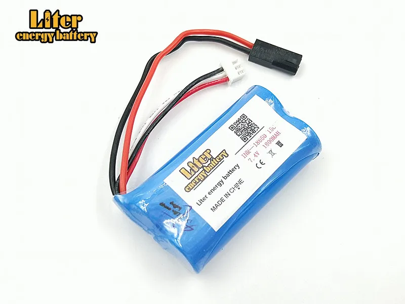 

10PCS/LOT 7.4V 1800mAh 18650 15c lithium beauty Linda T40 F39 F49 T39 822 Syma remote control aircraft batteries