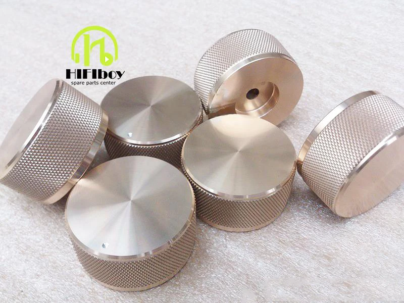 HIFI audio amp manopola Del Volume In Alluminio 1 pcs Diametro 44 millimetri di Altezza 22 millimetri manopola del Potenziometro amplificatore