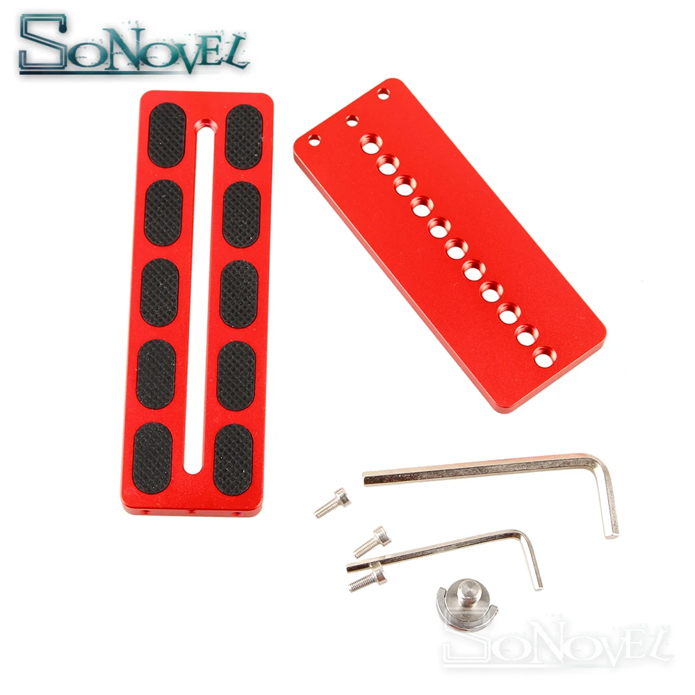 แนวตั้ง Quick Release L ฐาน Grip สำหรับ Canon กล้อง Nikon DSLR & Zhiyun DJI Gimbal Stabilizer