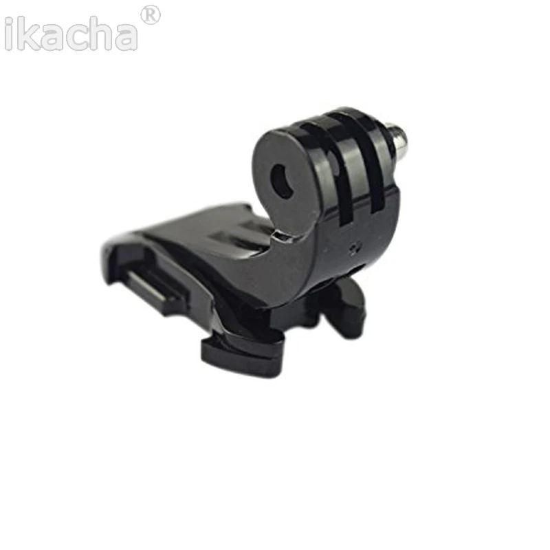 2pcs J Hook Buckle Vertical Surface Mount Quick Release For GoPro Hero 6 Hero Sport Camera For Gopro Accessories