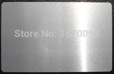 Free Shipping 100pcs Blank Sublimation Metal Name Card,Printing Blank Business Card Use Sublimation Ink and Paper,Five Colors