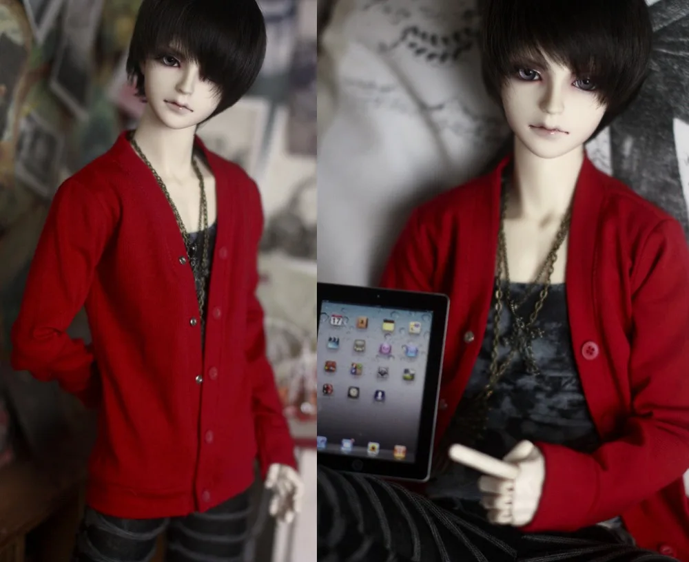 1/4 1/3 scale BJD Cardigan top for BJD/SD clothing doll accessories,Not included doll,shoes,wig,and other accessories 18D1211