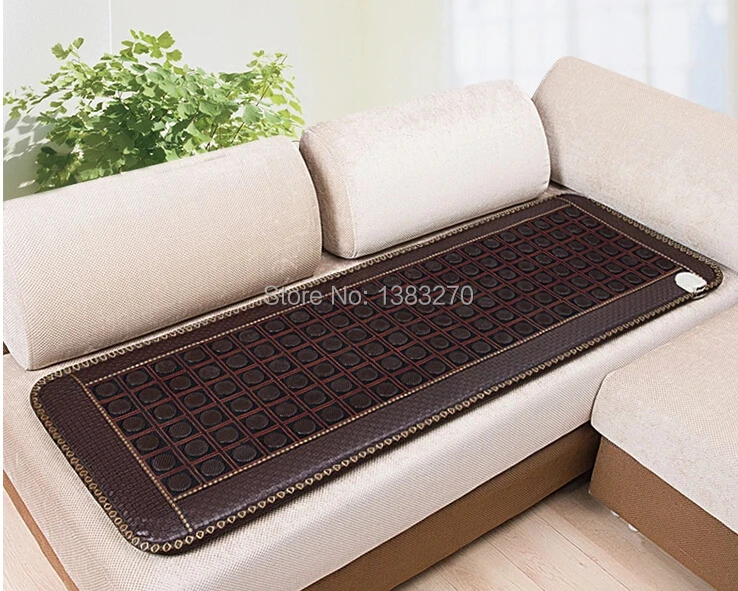 

2020 NEW Thermal Massage Cushion Jade Heating sleeping Cushion foldable mattress with free gift eye cover 50*150CM