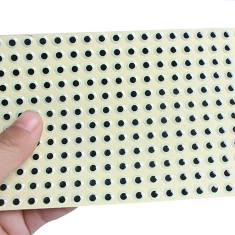 100 adet/grup balıkçılık cazibesi gözler holografik 3D 3mm 4mm 5mm 6mm simülasyon sinek balıkçılık Minnow yapay balık DIY göz olta takımı