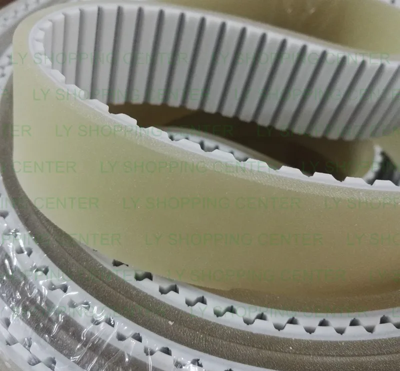 Origina PU Timing belt 49.5-AT10-6740+5PU for Golive Low-E Double edging Machine,Polyurethane synchronous,Transmission belt