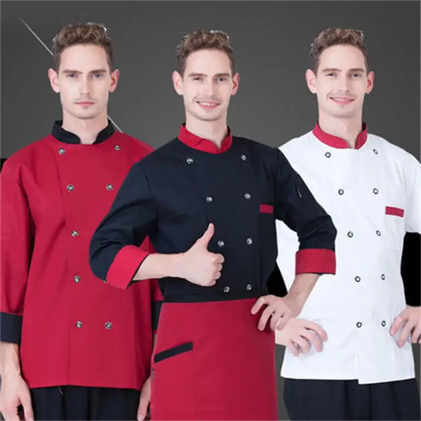 Köche küche farben hochwertigen koch uniformen uk kleidung weibliche restaurant köche bekleidung damen chefwear kostenloser versand