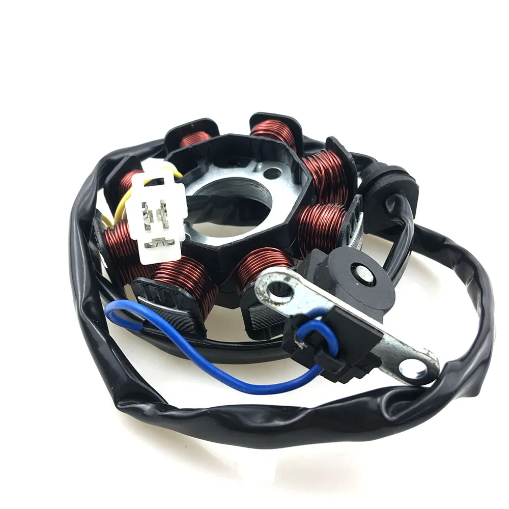 For honda dio50 zx50 af34 af35 zx parts scooter motorcycle magneto stator of motor load generator 8 pole coil