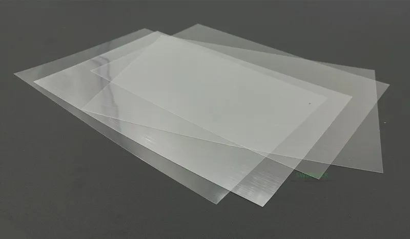 4pcs 0.15mm*200mm*270mm Wanhao Duplicator 8 D8 3D Printer FEP Sheet FEP Film 0.15mm thickness