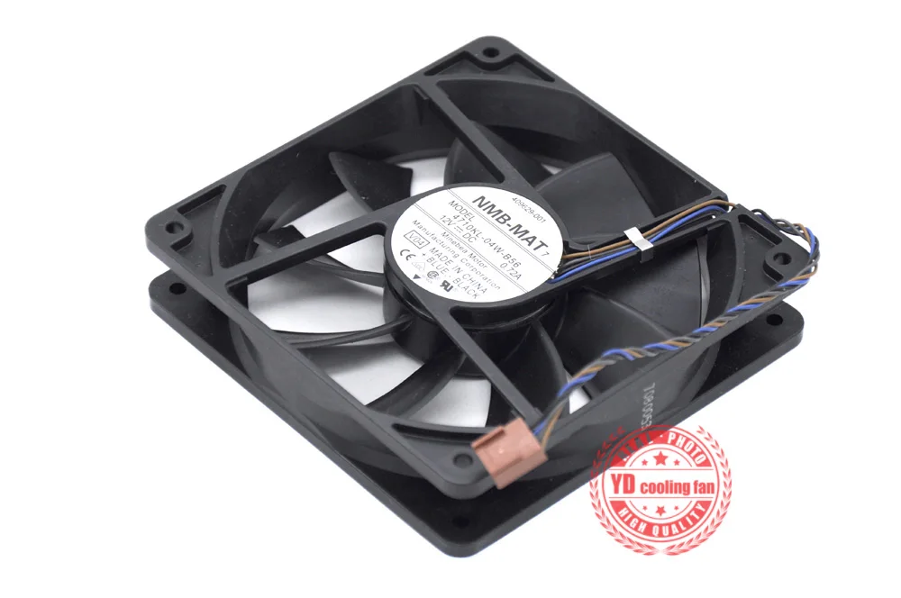 NEW NMB-MAT Minebea 4710KL-04W-B56 12CM 12V 0.72A 4PIN PWM Temperature control 12025 cooling fan