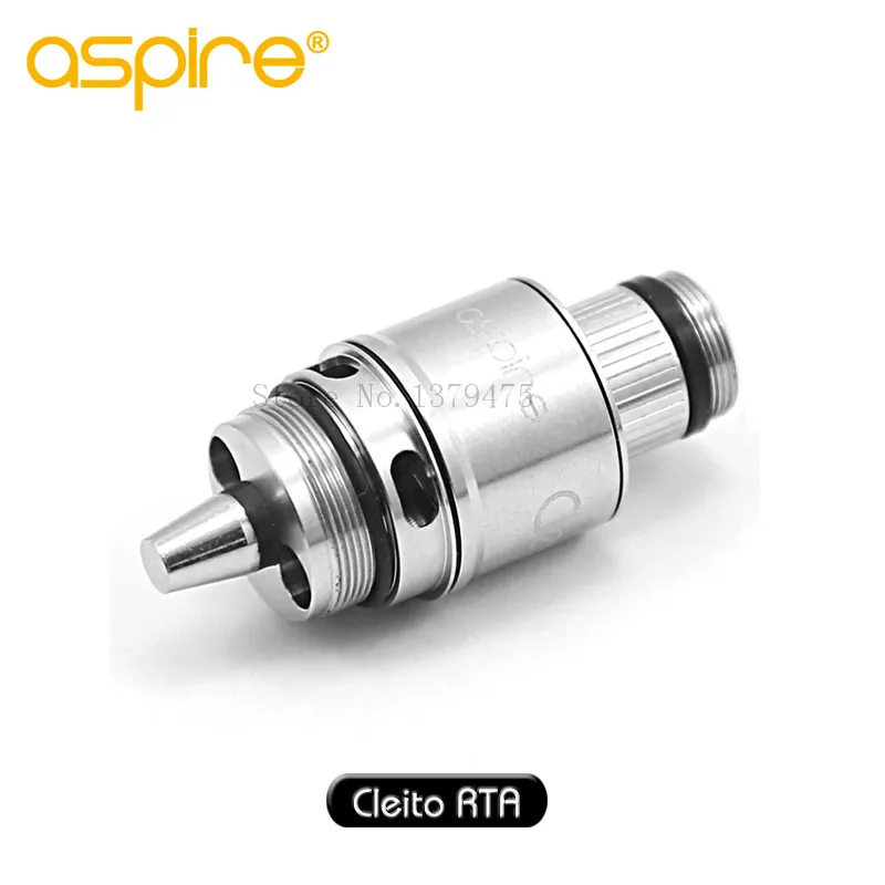 Original Aspire Cleito RTA System with Dual Coil Electronic Cigarette Core Heads for CleitoTank  E-cigarette Atomizer Accessory