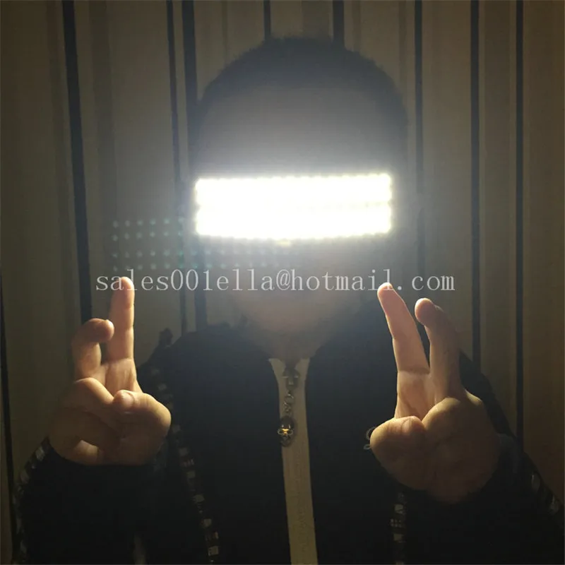 New Design LED Luminous Flashing Gloves Led Illuminate Party Glasses Stage Props For Children Birthday Gift