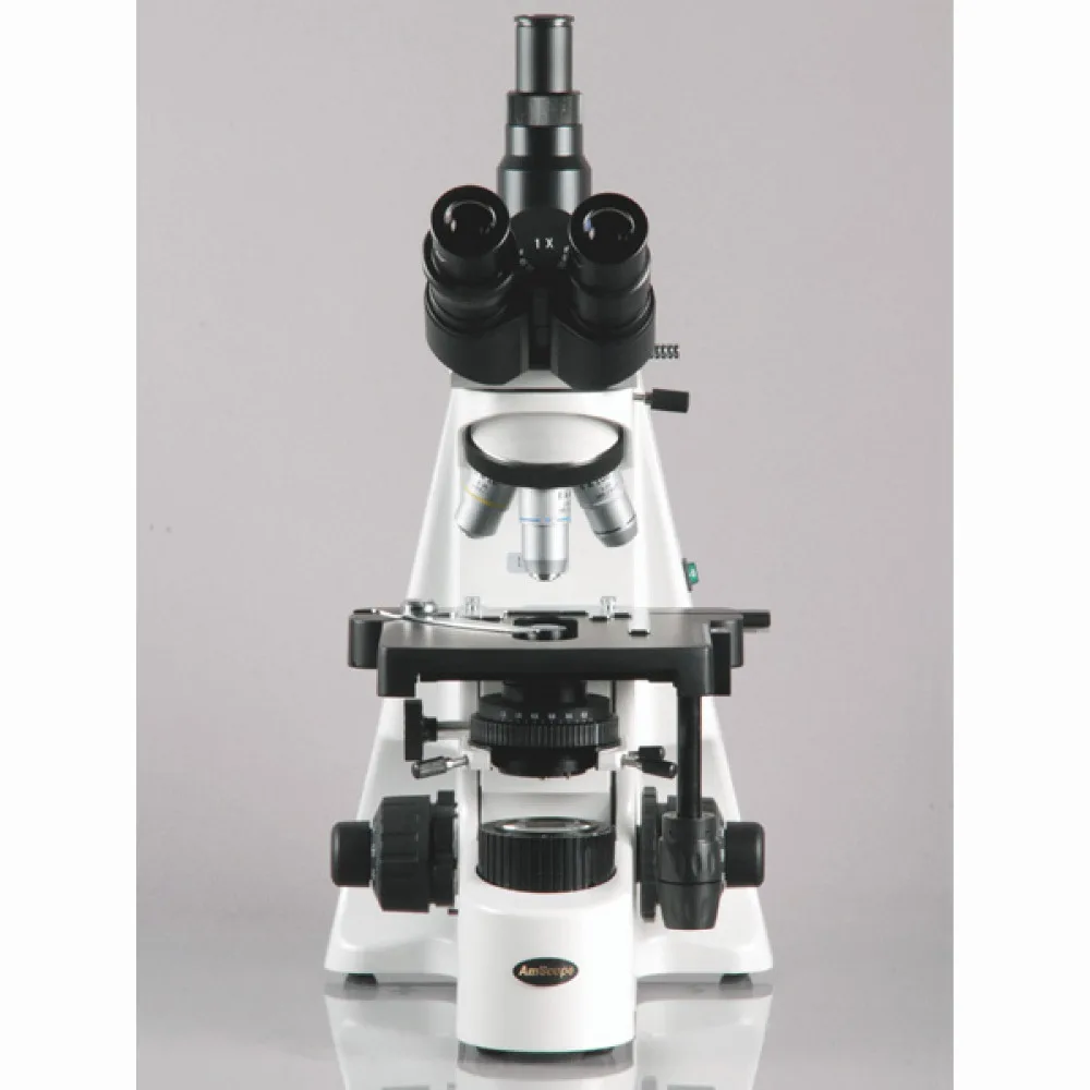 Widefield Kohler Microscope--AmScope Supplies 40X-2500X Professional Super Widefield Kohler Trinocular Compound Microscope