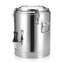 Stainless steel large capacity thermal insulation cups thermos bottle double-layer thermos water bucket 10L above