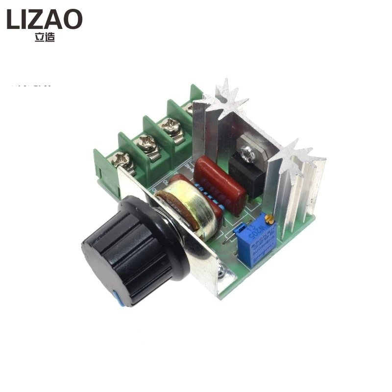 High Quality 2000W AC 220V SCR Electronic Voltage Regulator Module Speed Control Controller Worldwide Top Sale