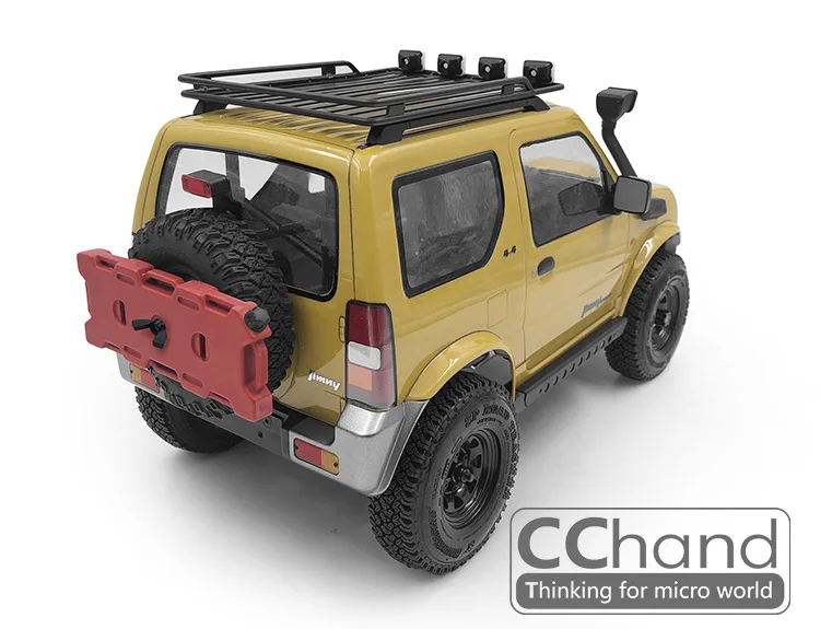 CChand Aluminum Rear Bumper Mount for RC Car MST JIMNY