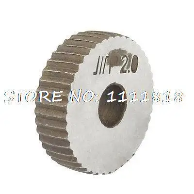 

High Speed Steel 2.0mm Pitch Straight Coarse Knurl Wheel Knurling Roller