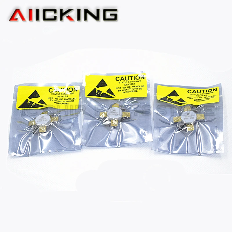 Transistor bipolaire d'amplification de puissance morte élevée, tube RF SMD, silicium, NPN, original, en stock, SD1407, 1 pièce
