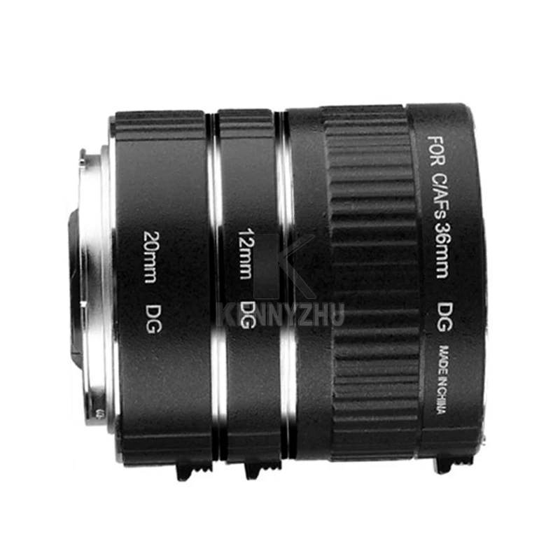 Viltrox DG-C 12mm 20mm 36mm Auto Focus AF Macro Extension Tube Set Lens Ring Adapter for Canon EOS Camera EF EF-S Mount Lens